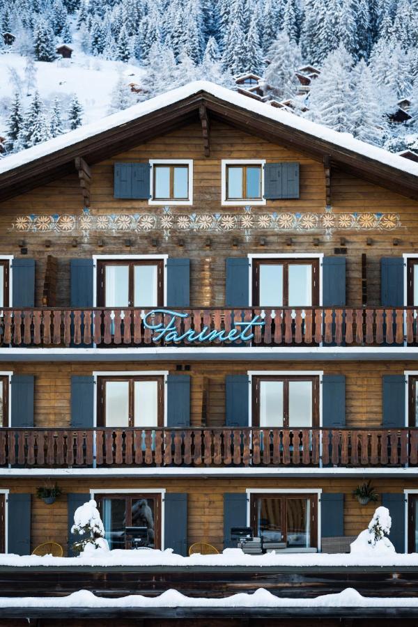 Hotel Farinet Verbier Exteriér fotografie